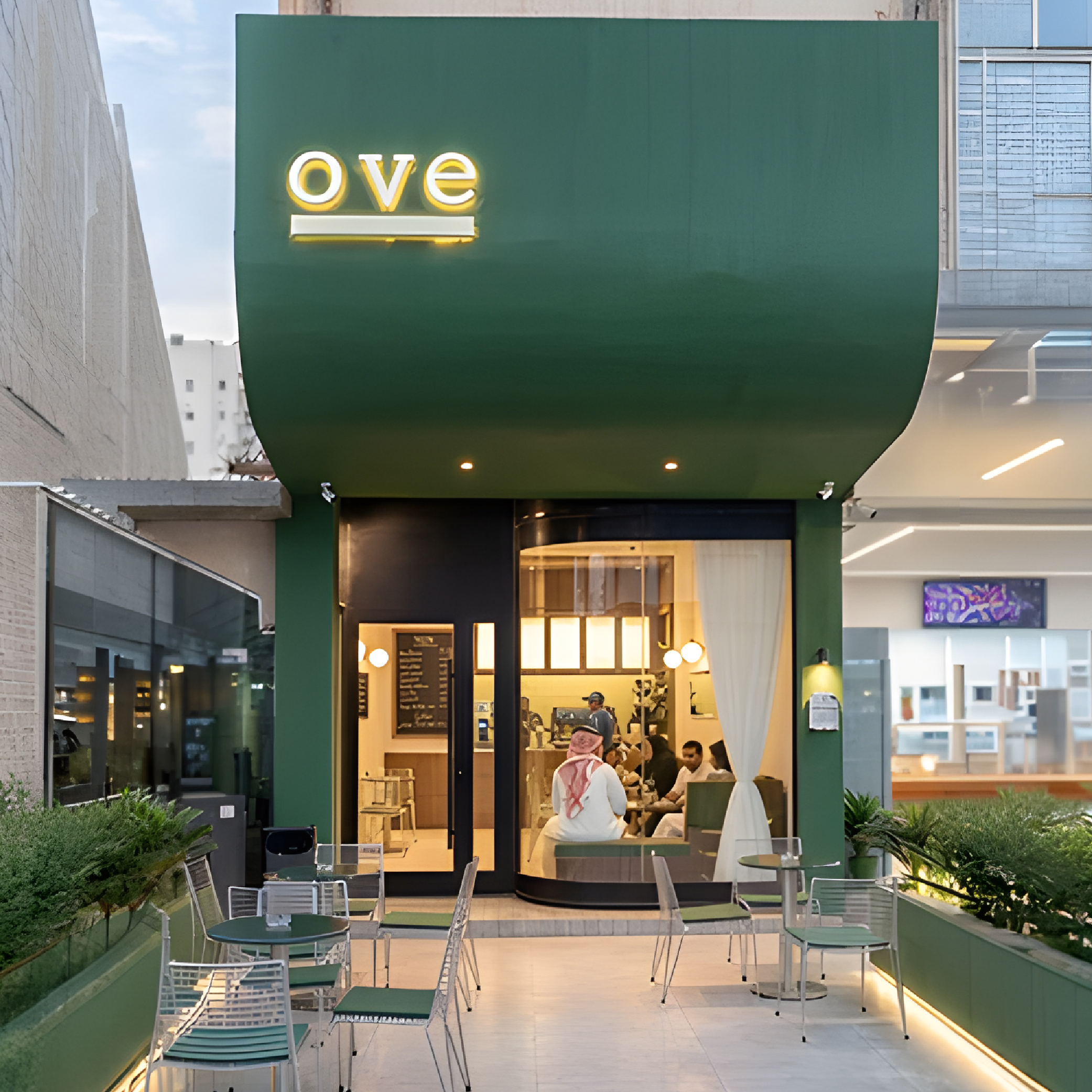 مقهى OVE في الأحساء